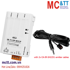 Module chuyển đổi hồng ngoại IR sang PoE Ethernet Modbus TCP ICP DAS IR-712P-MTCP CR