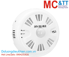 Cảm biến đo cường độ ánh sáng (LUX) + nhiệt độ + Độ ẩm Ethernet + Bluetooth +RS-485 Modbus ICP DAS iSN-201-BLE CR