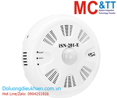 iSN-201-E CR: Cảm biến đo cường độ ánh sáng (LUX) + nhiệt độ + Độ ẩm Ethernet +RS-485 Modbus
