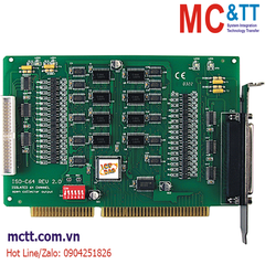 Card ISA 8 kênh AO + 16 kênh DI/DO + 3 kênh Timer/Counter/Frequency ICP DAS ISO-DA8 CR