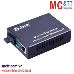 Bộ chuyển đổi quang điện 1 cổng Gigabit Ethernet + 1 Gigabit Quang (Dual fiber, Multi Mode, 550M, SC/ST/FC) JHA TECH JHA-G11