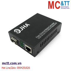 Bộ chuyển đổi quang điện 1 cổng Gigabit Ethernet + 1 Gigabit Quang SFP JHA TECH JHA-GS11