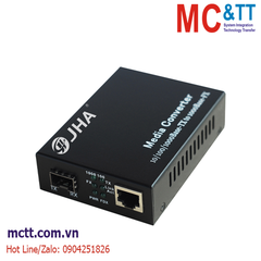 Bộ chuyển đổi quang điện 1 cổng Gigabit Ethernet + 1 Gigabit Quang SFP JHA TECH JHA-GS11U