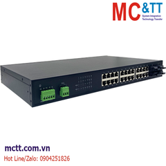Switch công nghiệp 24 cổng Ethernet + 4 cổng Quang JHA TECH JHA-IGS04F024H-T