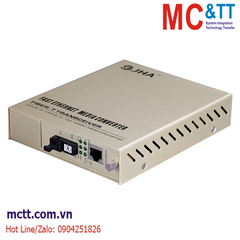 Bộ chuyển đổi quang điện 1 cổng Ethernet + 1 Quang (Single Fiber, Single Mode, 100KM, SC/ST/FC/LC) JHA TECH JHA-MF11W-100