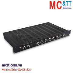 Switch công nghiệp Layer 3 8 cổng Gigabit Ethernet M12 JHA TECH JHA-MIG08H-M12