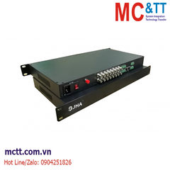 Bộ chuyển đổi 8 kênh HD-SDI Video sang quang JHA-S800