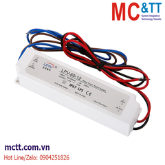 Bộ đổi nguồn đèn LED chống nước MCTT-LPV-60-5 40W, 5VDC, 8A