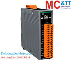 Module RS-485 Modbus RTU 16 kênh đầu vào tương tự AI (Thermocouple) ICP DAS M-2018-16 CR