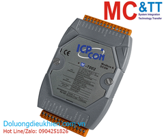 Module RS-485 Modbus RTU 4 kênh AI +5 kênh DI +4 kênh Relay ICP DAS M-7002-G CR