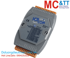 Module RS-485 Modbus RTU 6 kênh đầu vào RTD ICP DAS M-7015-G CR