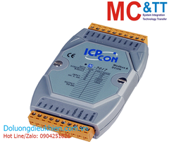 Module RS-485 Modbus RTU 8 kênh đầu vào tương tự AI ICP DAS M-7017-G CR