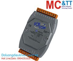 Module RS-485 Modbus RTU 8 kênh đầu vào tương tự AI ICP DAS M-7017C-G CR