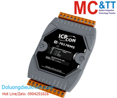 Module RS-485 Modbus RTU 8 kênh đầu vào tương tự AI RMS ICP DAS M-7017RMS-G CR