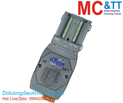 Module RS-485 Modbus RTU 10 kênh đầu vào tương tự AI (Dòng điện, điện áp, cặp nhiệt) ICP DAS M-7018Z-G/S CR