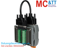 Module RS-485 Modbus RTU 10 kênh đầu vào tương tự AI (Dòng điện, điện áp, cặp nhiệt) ICP DAS M-7018Z-G/S3 CR
