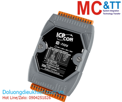 Module RS-485 Modbus RTU 6 kênh AI + 2 kênh AO + 3 kênh DI + 3 kênh DO ICP DAS M-7026-G CR