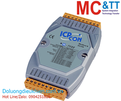 Module RS-485 Modbus RTU 3 kênh đầu vào RTD ICP DAS M-7033-G CR