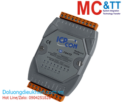 Module RS-485 Modbus RTU 14 kênh đầu vào số DI ICP DAS M-7041D-G CR
