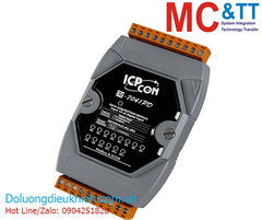 Module RS-485 Modbus RTU 14 kênh đầu vào số DI ICP DAS M-7041PD-G CR