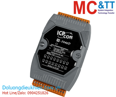 Module RS-485 Modbus RTU 15 kênh đầu vào số DI ICP DAS M-7046D-G CR