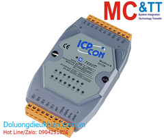 Module RS-485 Modbus RTU 7 kênh đầu vào số DI + 8 kênh đầu ra số DO ICP DAS M-7050D-G CR