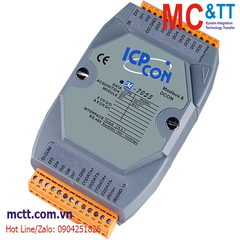 Module RS-485 Modbus RTU 8 kênh đầu vào số DI + 8 kênh đầu ra số DO ICP DAS M-7055-G CR