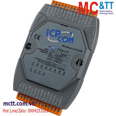 Module RS-485 Modbus RTU 12 kênh đầu ra Relay ICP DAS M-7061D-G CR