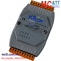 Module RS-485 Modbus RTU 4 kênh đầu vào DI + 5 kênh đầu ra Relay ICP DAS M-7065D-G CR