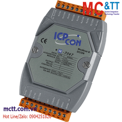 Module RS-485 Modbus RTU 7 kênh đầu ra Relay ICP DAS M-7067-G CR