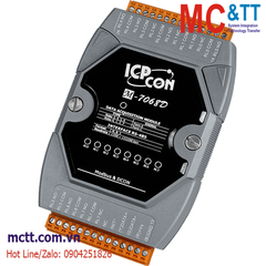 Module RS-485 Modbus RTU 8 kênh đầu ra Relay ICP DAS M-7068D-G CR