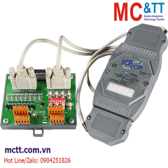 Module RS-485 Modbus RTU 8 kênh đầu vào bộ đếm tốc độ cao HSC+8 kênh đầu ra PWM ICP DAS M-7088D-G/S CR