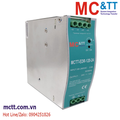 Bộ đổi nguồn Din-Rail 220VAC sang 24VDC 120W MCTT-EDR-120-24