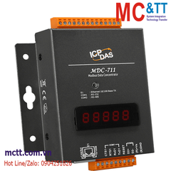 Bộ dữ liệu tập trung Modbus 1xRS-232 + 1xRS-485 + 1xEthernet ICP DAS MDC-711 CR