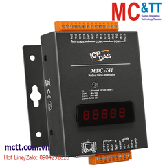 Bộ dữ liệu tập trung Modbus 4xRS-232 + 1xRS-485 + 1xEthernet ICP DAS MDC-741 CR