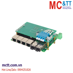 Bo mạch switch công nghiệp Layer 2 2 cổng Gigabit Quang Bypass + 4 cổng Gigabit Ethernet Maiwe MES7106GBP-2GF-4GT