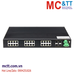 Switch công nghiệp quản lý 16 cổng Ethernet  + 8 cổng quang + 4 cổng Gigabit SFP Maiwe MISCOM7028-4GF-8F