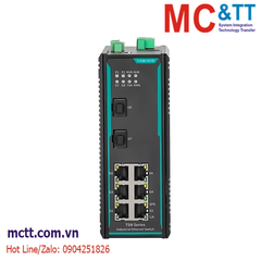 Switch công nghiệp quản lý TSN 6 cổng Gigabit Ethernet + 2 cổng Gigabit SFP Maiwe MISCOM7208TSN-2GF-6GT
