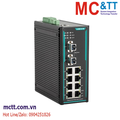Switch công nghiệp quản lý 8 cổng Gigabit Ethernet + 2 cổng Gigabit SFP Bypass Maiwe MISCOM7210GBP-2GF-8GT