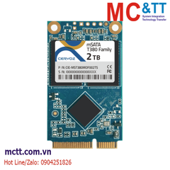 Ổ cứng SSD công nghiệp mSATA 64GB, 128GB, 256GB, 512GB, 1TB, 2TB SATA III TLC Cervoz T380