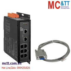 Switch công nghiệp quản lý 8 cổng Ethernet ICP DAS MSM-508 CR