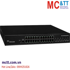 Switch công nghiệp quản lý 24 cổng Gigabit Ethernet + 2 cổng Combo Gigabit SFP ICP DAS MSM-6226G CR