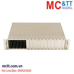 Khung giá 16 khe cắm card chuyển đổi quang điện Maiwe MTR-16-2U