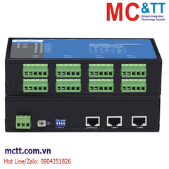 Bộ chuyển đổi 8 cổng RS-485/422 sang 2 cổng Ethernet 3Onedata NP318T-8DI(RS-485)