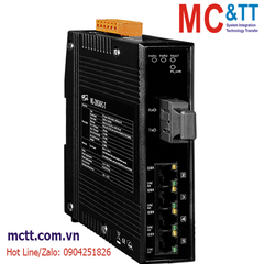 Switch công nghiệp 4 cổng Ethernet + 1 cổng Quang (Dual Fiber, Multi Mode, SC, 2KM) ICP DAS NS-205AFC-T CR