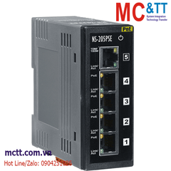 Switch công nghiệp 5 cổng PoE Ethernet ICP DAS NS-205PSE CR