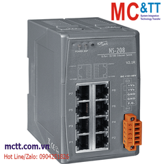 Switch công nghiệp 8 cổng Ethernet ICP DAS NS-208 CR