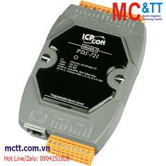 Bộ chuyển đổi 1 cổng RS-232 + 1 cổng RS-485 + 6 kênh DI + 7 kênh DO sang Ethernet ICP DAS PDS-721 CR