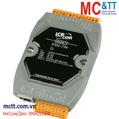 Bộ chuyển đổi 1 cổng RS-232 +1 cổng RS-422/485 + 1 cổng RS-485 + 4 kênh DI + 4 kênh DO sang Ethernet ICP DAS PDS-734 CR