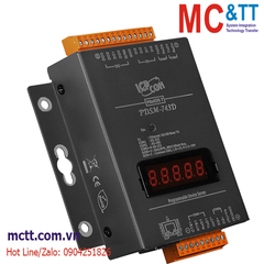 Bộ chuyển đổi 3 cổng RS-232 + 1 cổng RS-485 + 4xDI + 4xDO sang Ethernet ICP DAS PDSM-743D CR